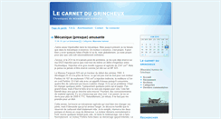 Desktop Screenshot of grincheux.de-charybde-en-scylla.fr